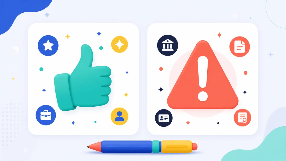 Usages recommandés du stylo effaçable et documents à éviter