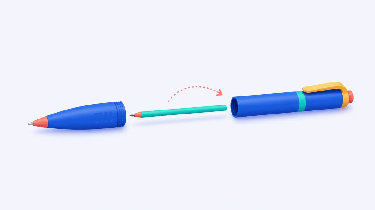 Comment recharger un stylo effaçable ?